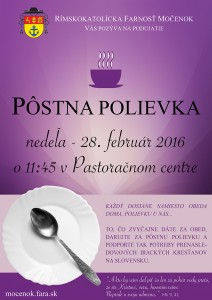 postna polievka plagat